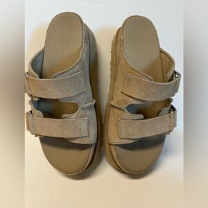 UGG Tan Suede Sandals
